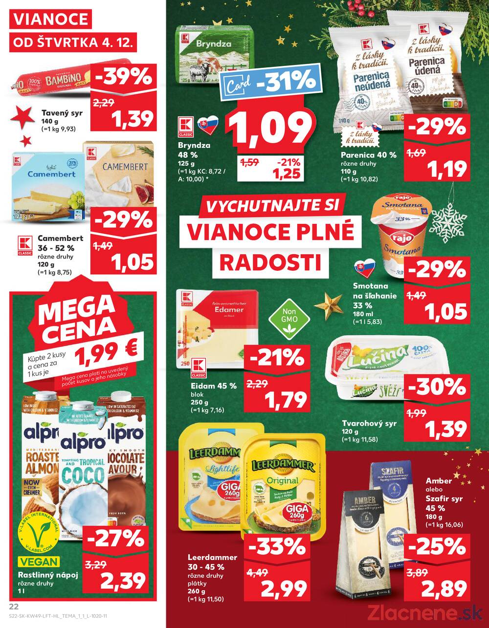 Leták Kaufland
		  platný do 10.12.2025 - strana 22