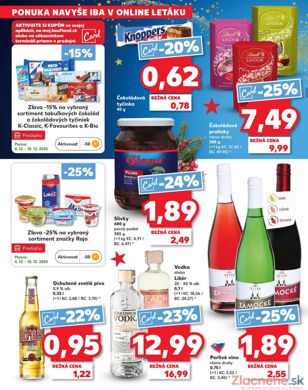 Leták Kaufland - Kaufland 4.12. - 10.12. - Kaufland Piešťany - strana 37 Leták Kaufland - Kaufland 4.12. - 10.12. - Kaufland Piešťany - strana 37
