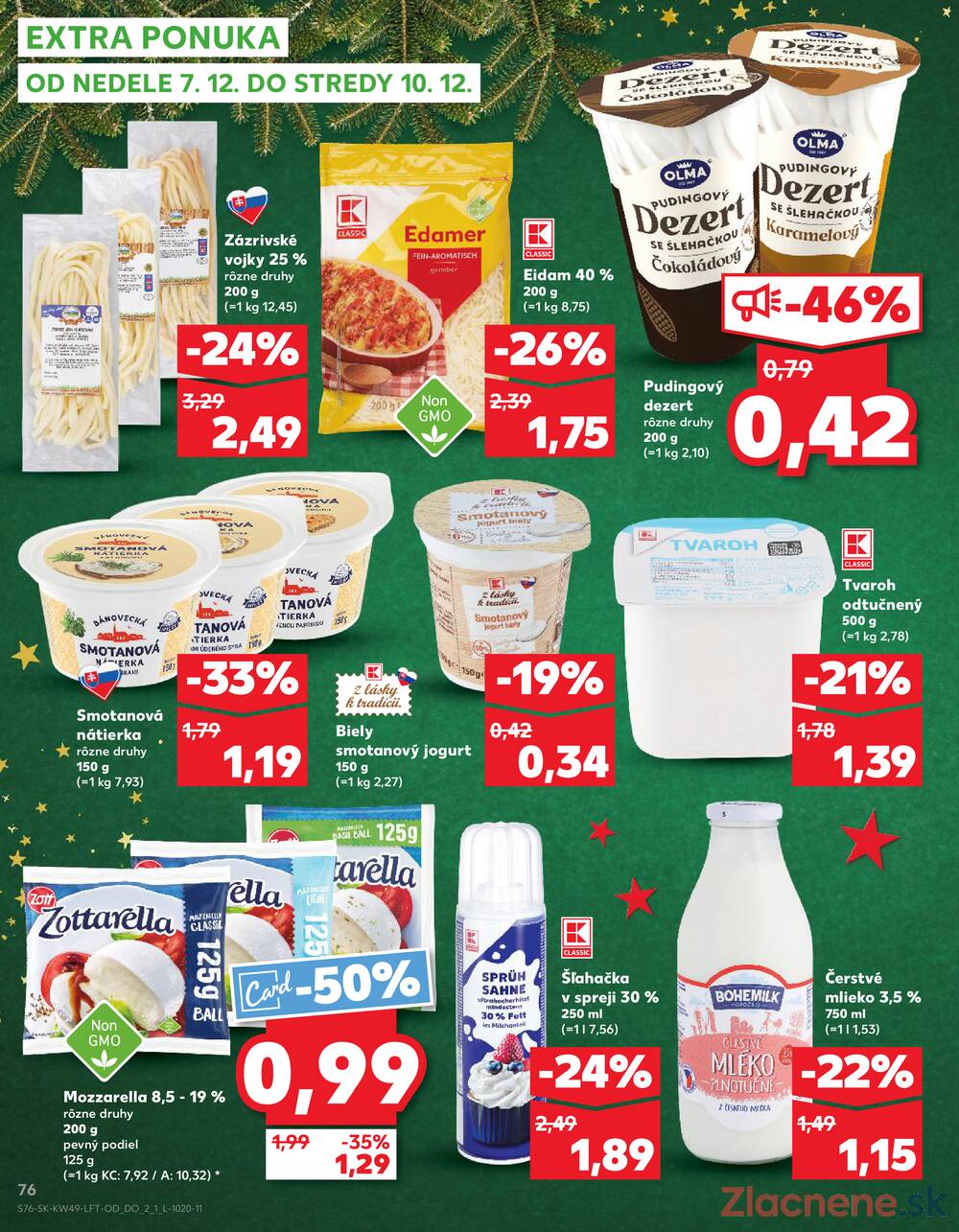 Leták Kaufland - Kaufland 4.12. - 10.12. - Kaufland Piešťany - strana 76 Leták Kaufland - Kaufland 4.12. - 10.12. - Kaufland Piešťany - strana 76