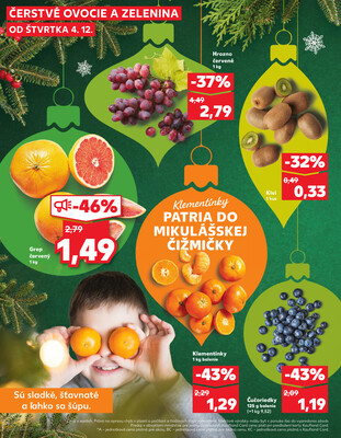 Kaufland 4.12. - 10.12. - Kaufland Piešťany