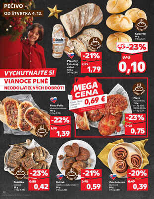 Kaufland 4.12. - 10.12. - Kaufland Piešťany