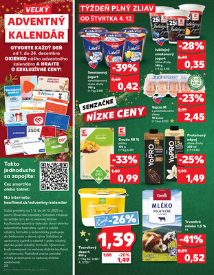 Kaufland 4.12. - 10.12. - Kaufland Piešťany