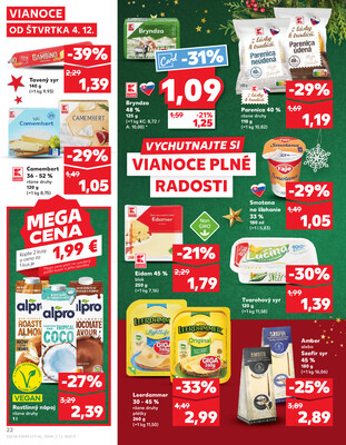 Kaufland 4.12. - 10.12. - Kaufland Bratislava - Rača