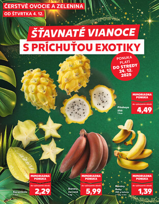 Kaufland 4.12. - 10.12. - Kaufland Košice-Pri hati