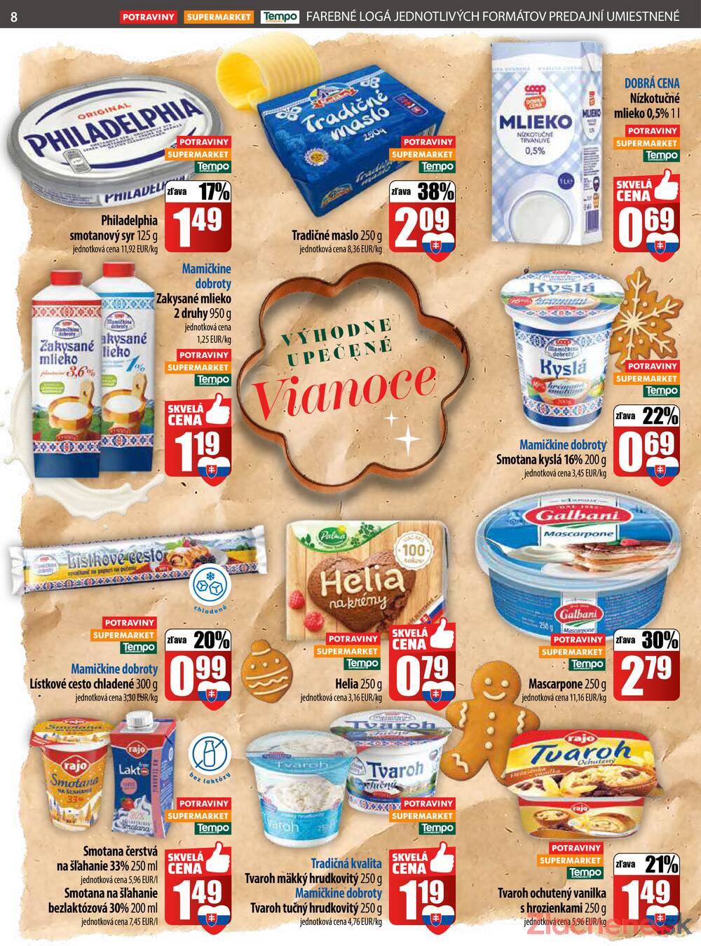 Leták COOP Jednota Slovensko
		  platný do 10.12.2025 - strana 8