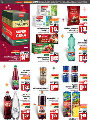 Leták COOP Jednota Slovensko
		  platný do 10.12.2025 - strana 14