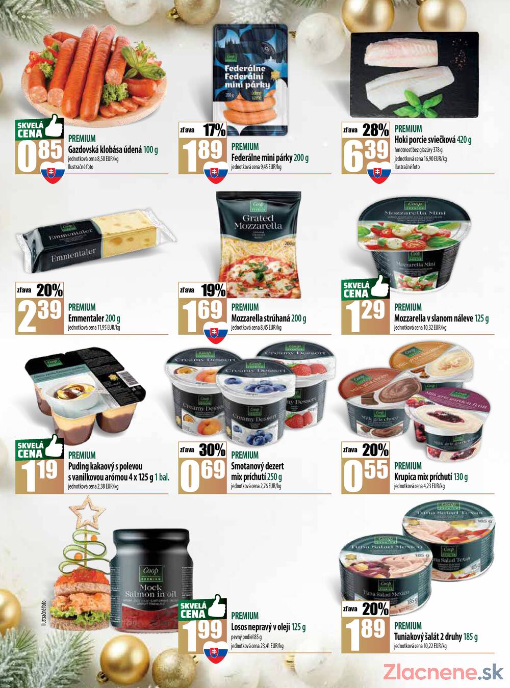 Leták COOP Jednota Slovensko
platný do 24.12.2025 - strana 2