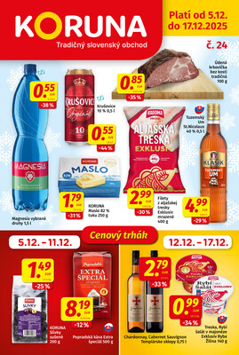 leták KORUNA