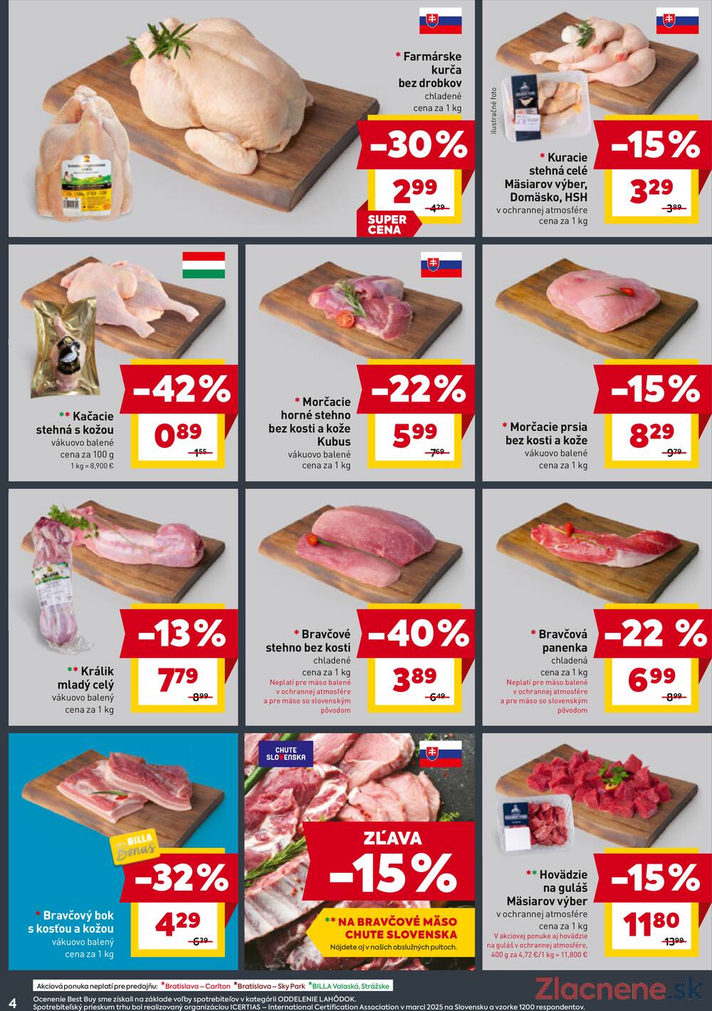 Leták Billa - Billa od 10.12. do 16.12.2025 - strana 4 Leták Billa - Billa od 10.12. do 16.12.2025 - strana 4