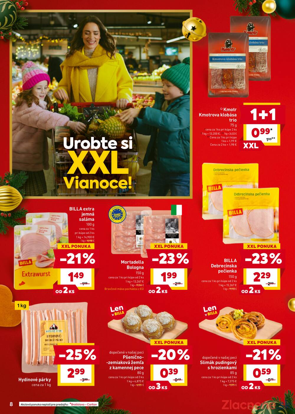 Leták Billa - Billa od 10.12. do 16.12.2025 - strana 8 Leták Billa - Billa od 10.12. do 16.12.2025 - strana 8