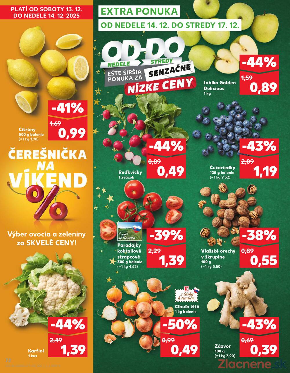 Leták Kaufland - Kaufland 11.12. - 17.12. - Kaufland Púchov - strana 72 Leták Kaufland - Kaufland 11.12. - 17.12. - Kaufland Púchov - strana 72