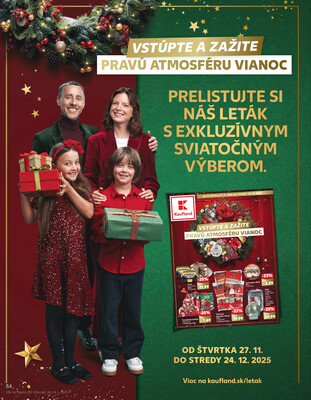Kaufland 11.12. - 17.12. - Kaufland Svidník