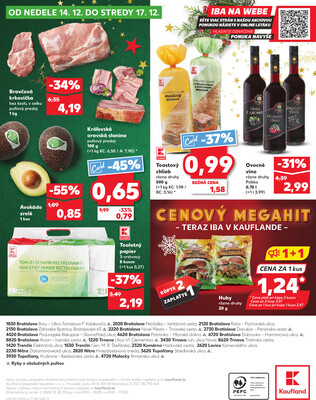Kaufland 11.12. - 17.12. - Kaufland  Bratislava - Zahorska Bystrica
