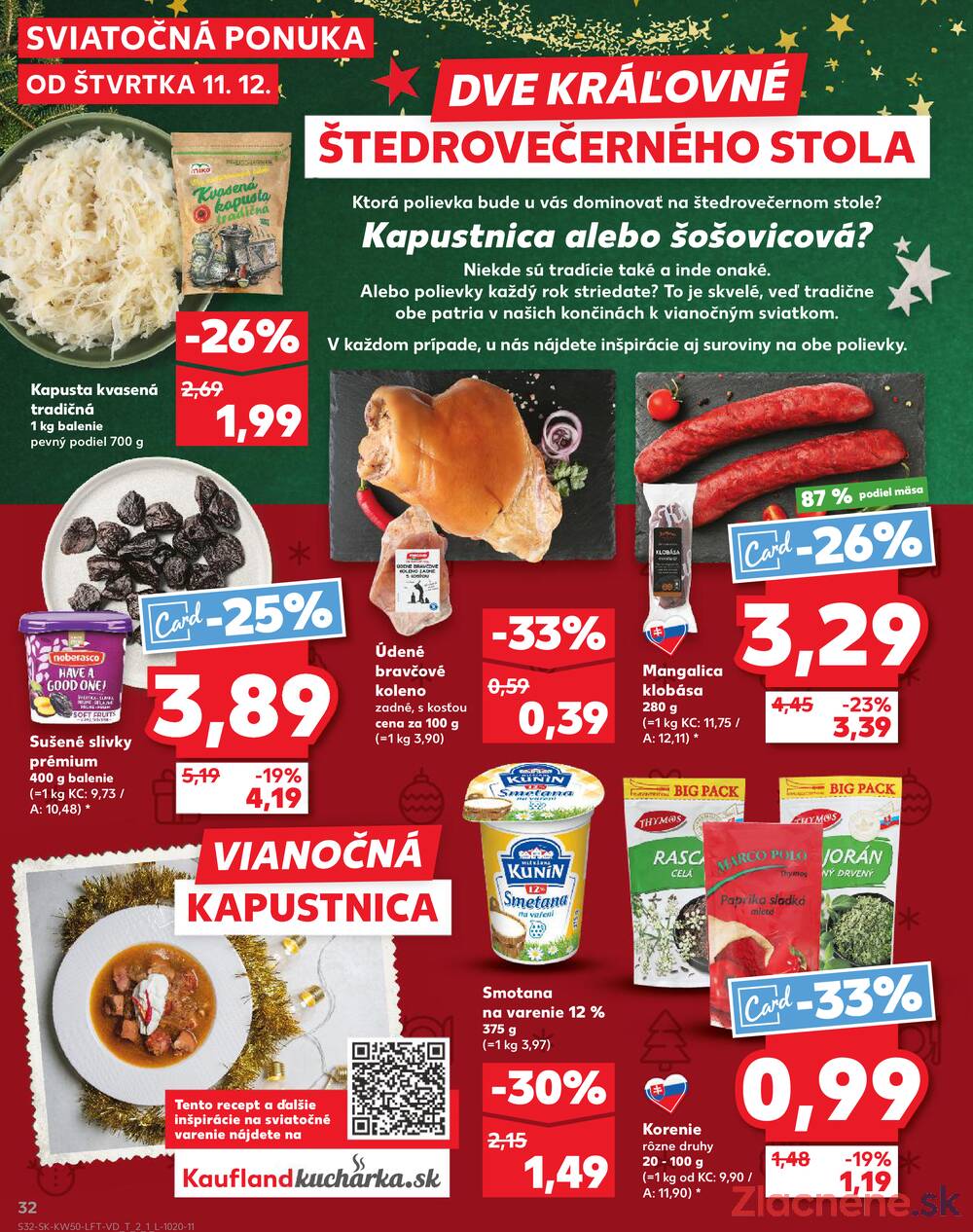 Leták Kaufland - Kaufland 11.12. - 17.12. - Kaufland Martin - strana 32 Leták Kaufland - Kaufland 11.12. - 17.12. - Kaufland Martin - strana 32