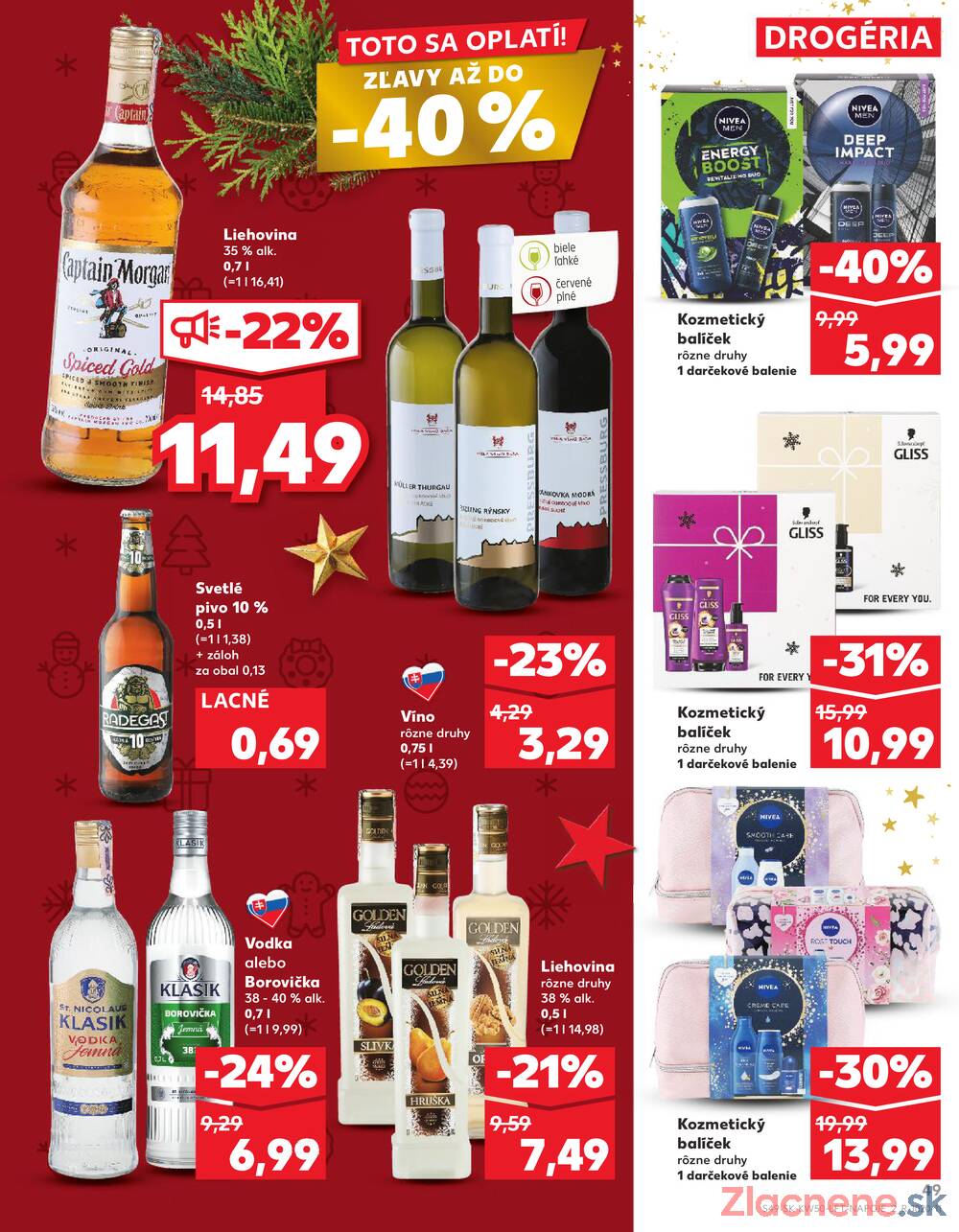 Leták Kaufland - Kaufland 11.12. - 17.12. - Kaufland Martin - strana 49 Leták Kaufland - Kaufland 11.12. - 17.12. - Kaufland Martin - strana 49