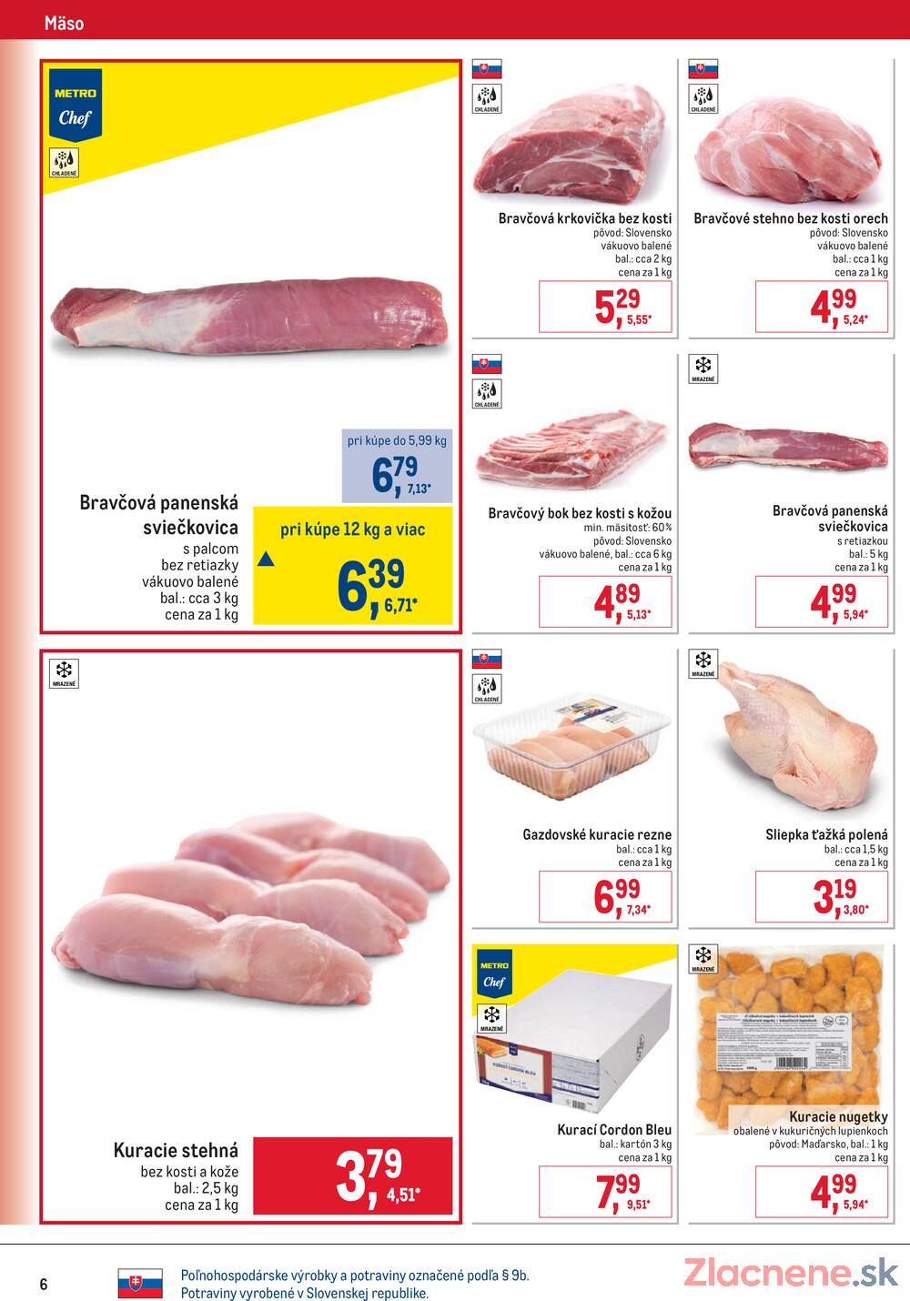 Leták METRO - Metro Gastronómia do 31.12. - strana 6