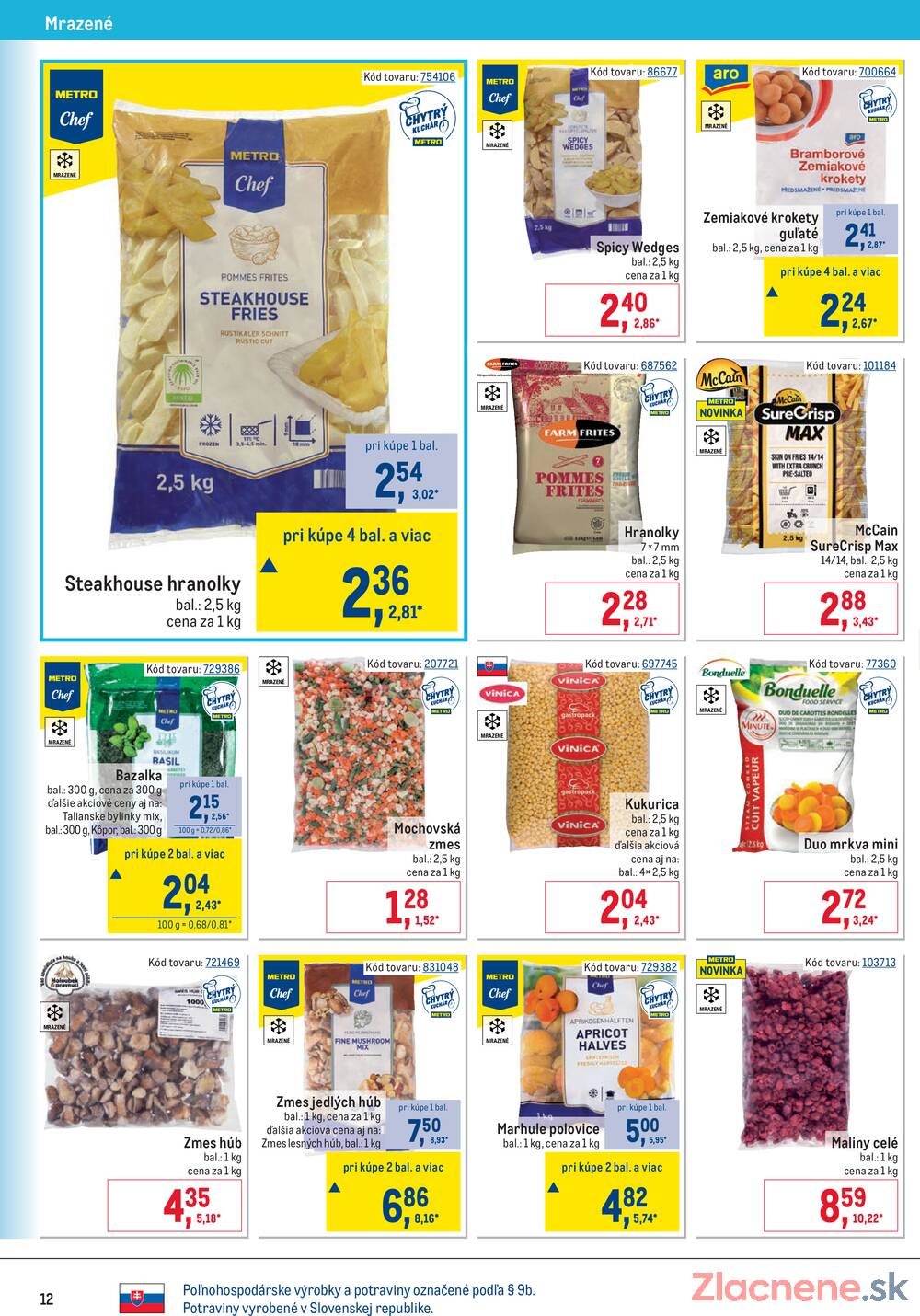 Leták METRO - Metro Gastronómia do 31.12. - strana 12