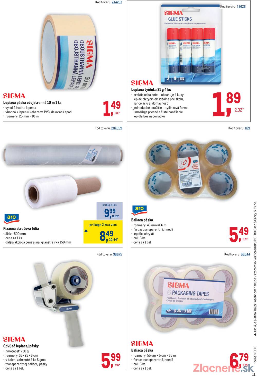 Leták METRO - Metro Kancelária do 13.1. - strana 11