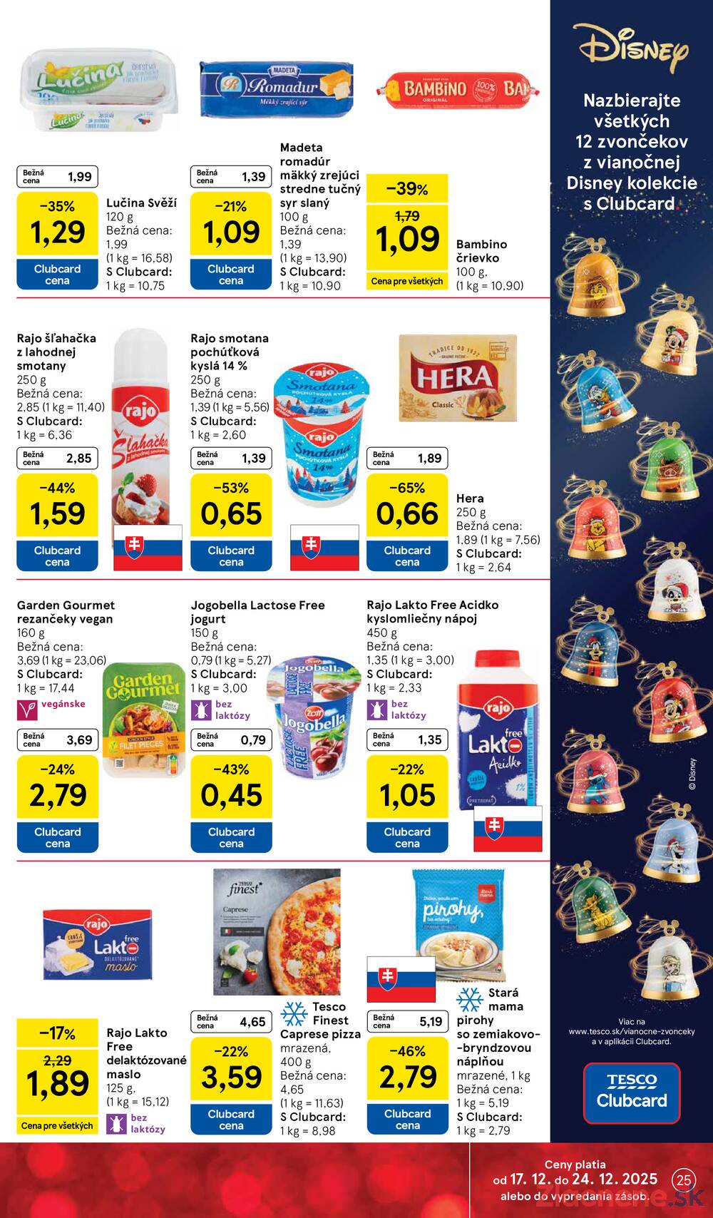 Leták Tesco - Tesco supermarkety od 17.12. do 24.12.2025 - strana 25 Leták Tesco - Tesco supermarkety od 17.12. do 24.12.2025 - strana 25
