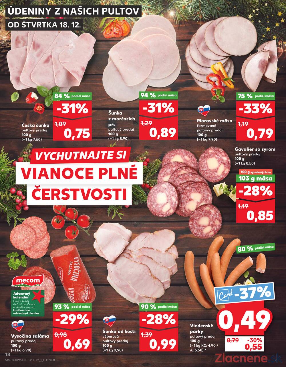 Leták Kaufland - Kaufland 18.12. - 24.12. - Kaufland Brezno - strana 18