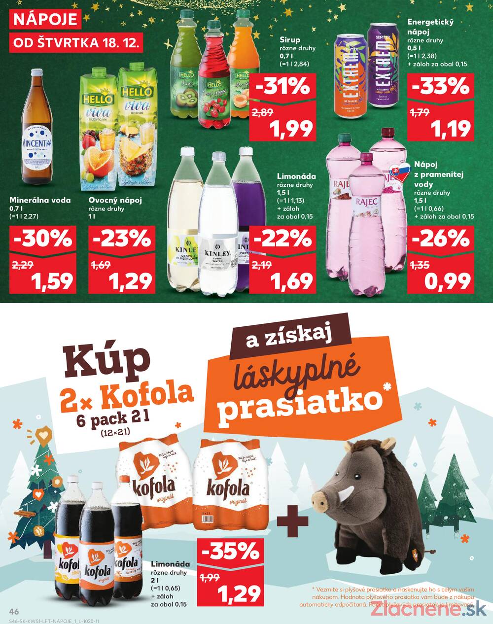 Leták Kaufland - Kaufland 18.12. - 24.12. - Kaufland Brezno - strana 46