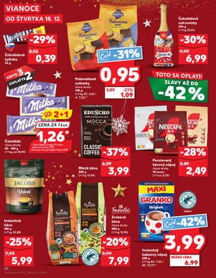 Kaufland 18.12. - 24.12. - Kaufland Brezno