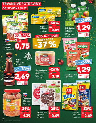 Kaufland 18.12. - 24.12. - Kaufland Brezno