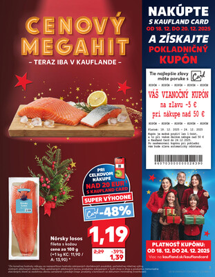 Kaufland 18.12. - 24.12. - Kaufland Bytča