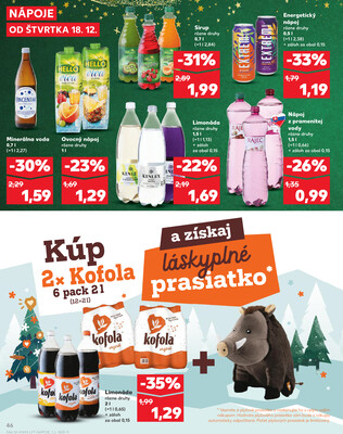 Kaufland 18.12. - 24.12. - Kaufland Bytča