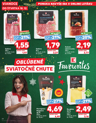 Kaufland 18.12. - 24.12. - Kaufland Spišská Nová Ves