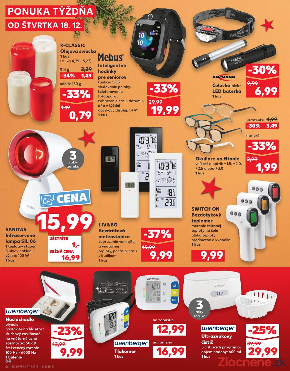 Leták Kaufland - Kaufland 18.12. - 24.12. - Kaufland Šaľa - strana 64