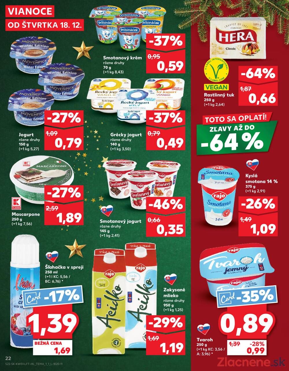 Leták Kaufland - Kaufland 18.12. - 24.12. - Kaufland Hlohovec - strana 22