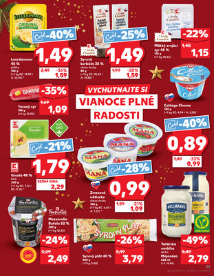 Kaufland 18.12. - 24.12. - Kaufland Hlohovec
