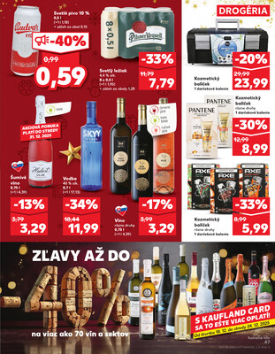 Kaufland 18.12. - 24.12. - Kaufland Topoľčany-Krušovce