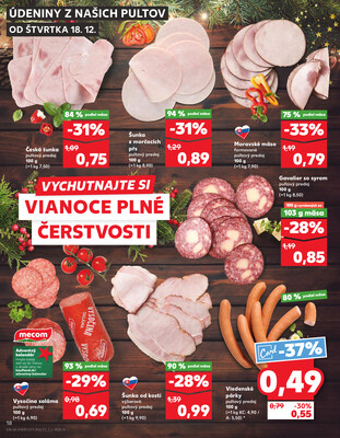 Kaufland 18.12. - 24.12. - Kaufland Bratislava - Podunajské Biskupice