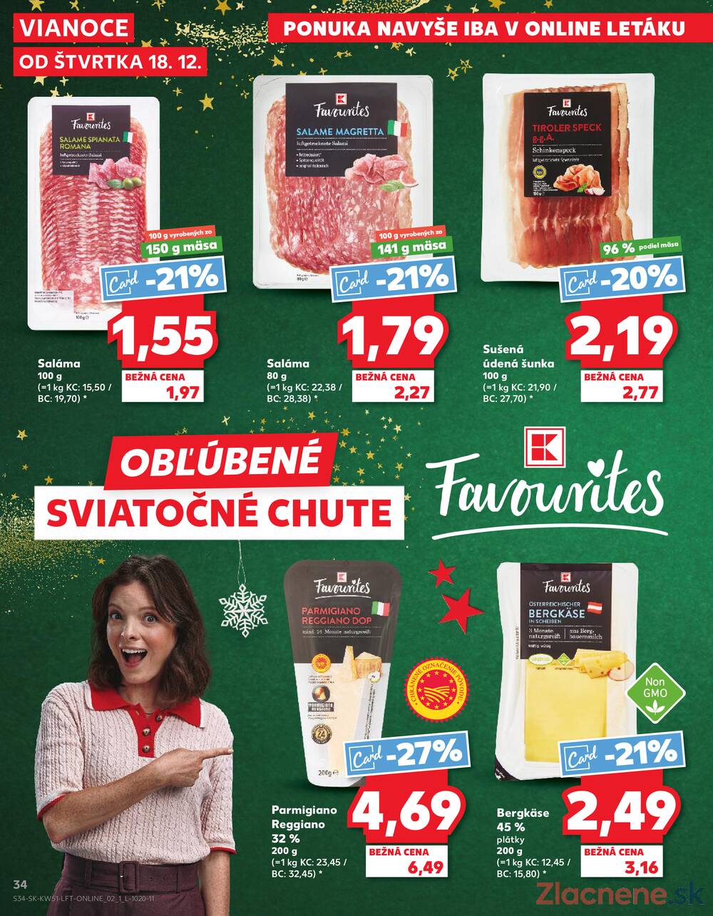 Leták Kaufland - Kaufland 18.12. - 24.12. - Kaufland Liptovský Mikuláš - strana 34 Leták Kaufland - Kaufland 18.12. - 24.12. - Kaufland Liptovský Mikuláš - strana 34