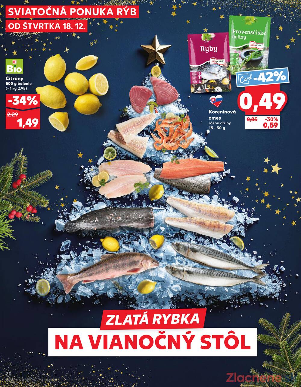 Leták Kaufland - Kaufland 18.12. - 24.12. - Kaufland Zvolen Zapad-Teplicky - strana 20
