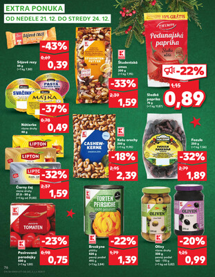 Kaufland 18.12. - 24.12. - Kaufland Martin