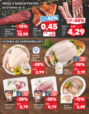 Kaufland 18.12. - 24.12. - Kaufland Žiar nad Hronom