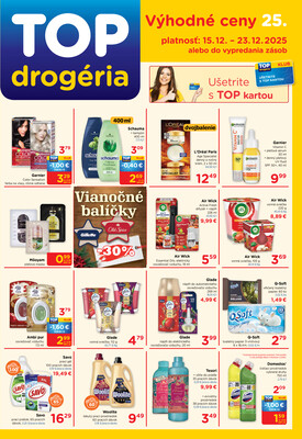 TOP drogerie : 1 leták