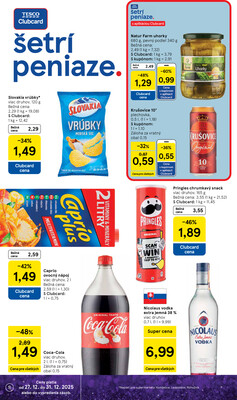 Tesco supermarkety od 27.12. do 31.12.2025