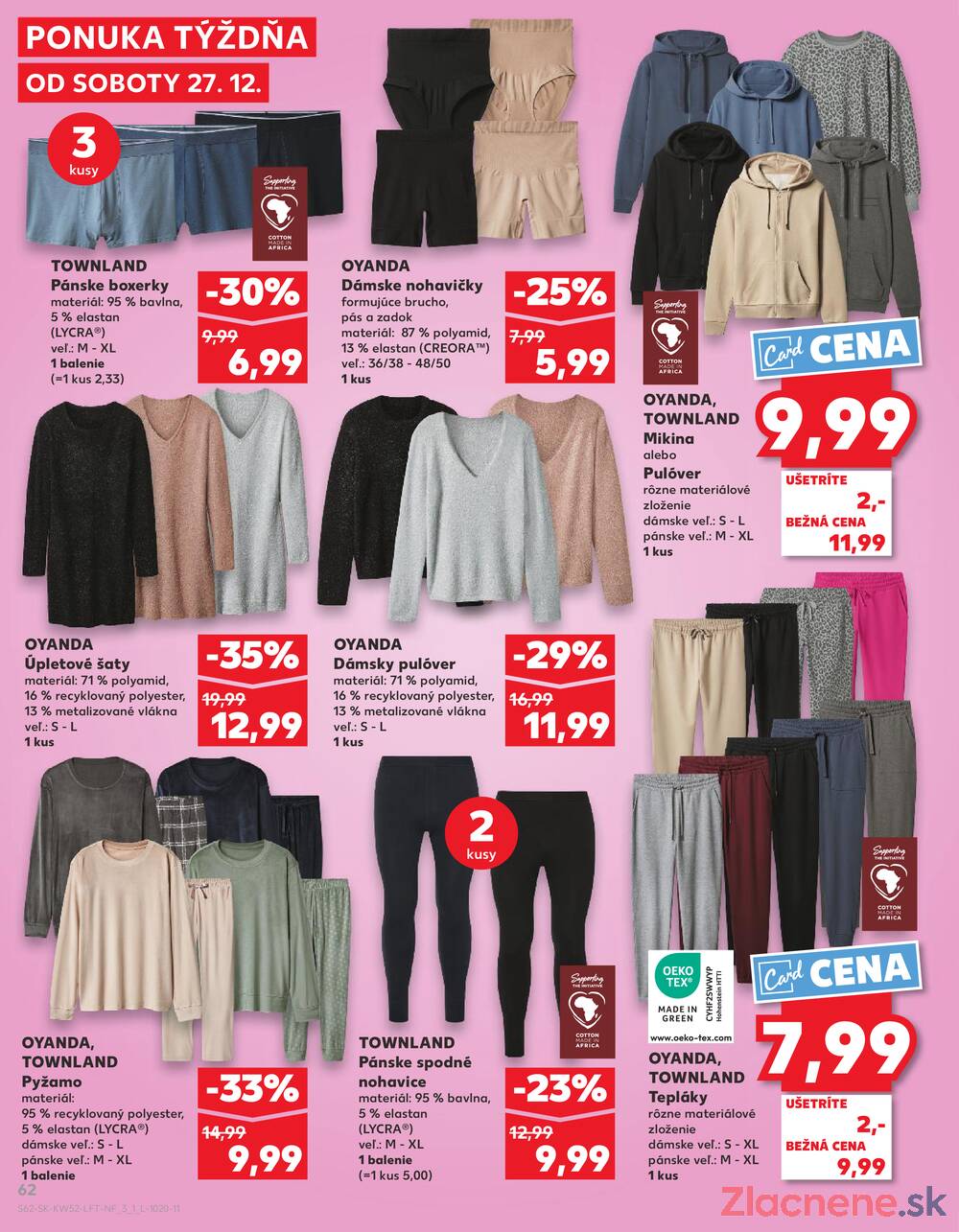 Leták Kaufland - Kaufland 27.12. - 31.12. - Kaufland Dubnica nad Váhom - strana 62