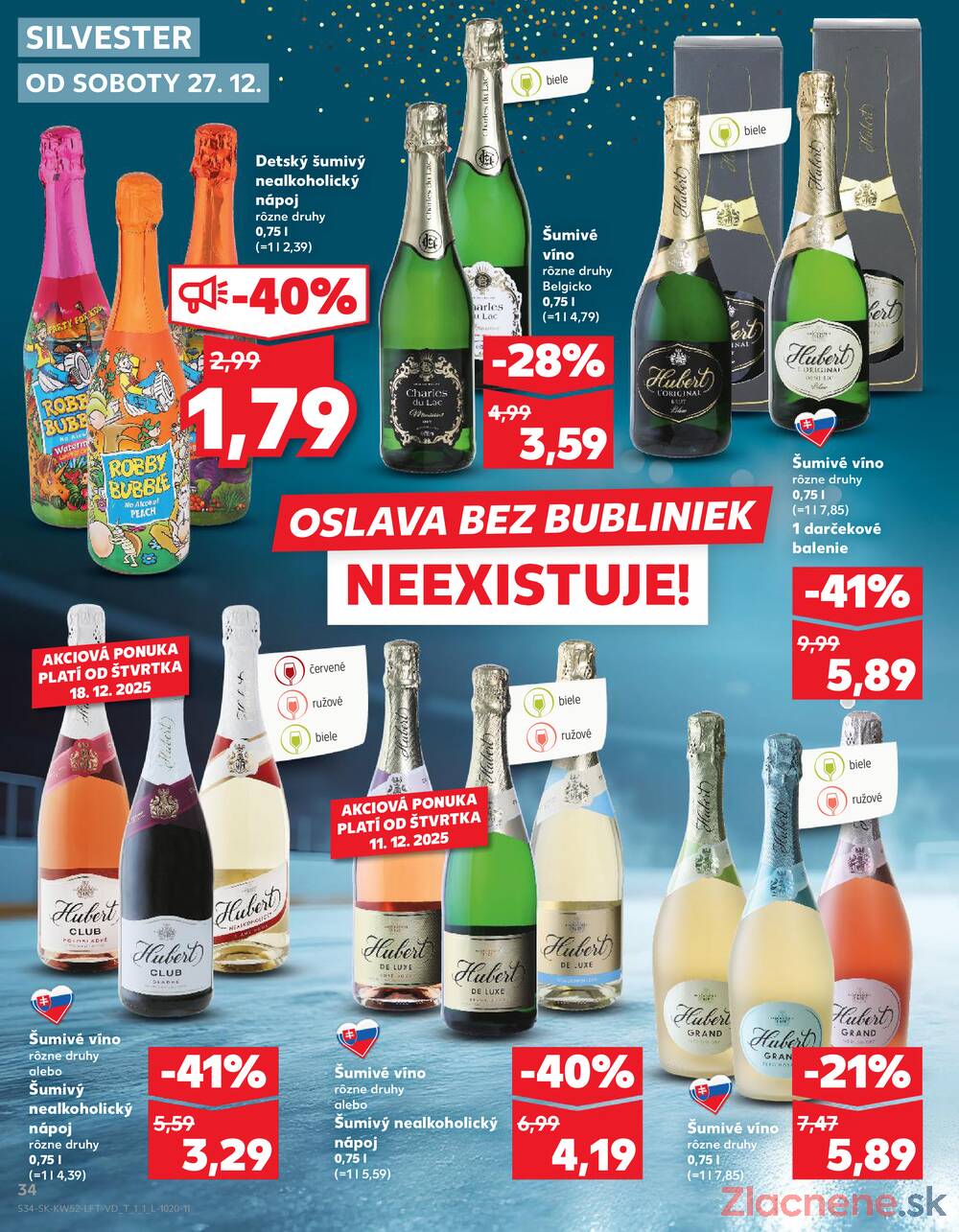 Leták Kaufland - Kaufland 27.12. - 31.12. - Kaufland Zlaté Moravce - strana 34