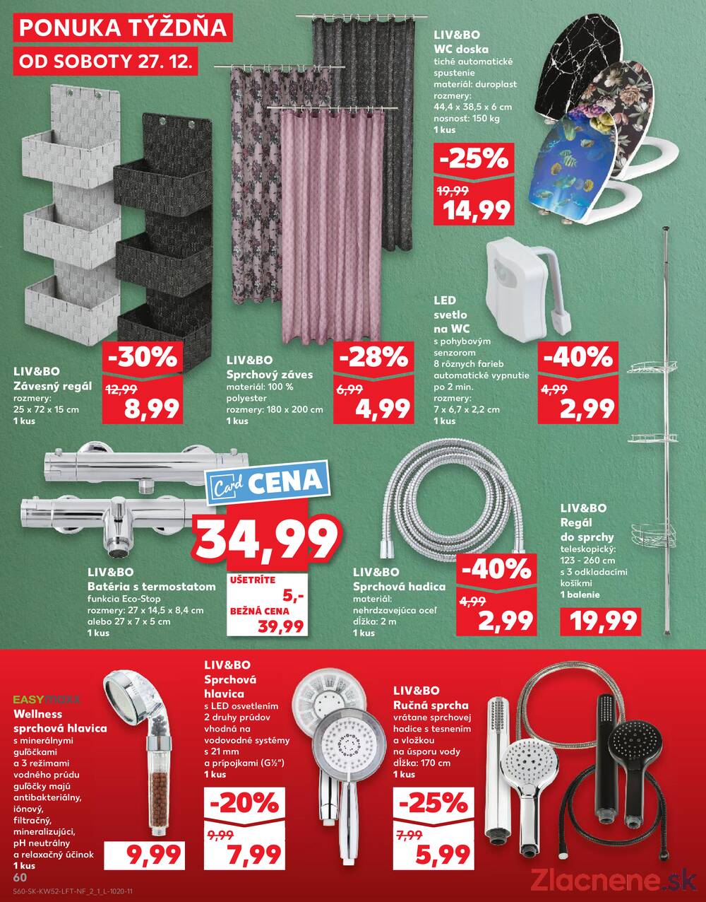 Leták Kaufland - Kaufland 27.12. - 31.12. - Kaufland Zlaté Moravce - strana 60