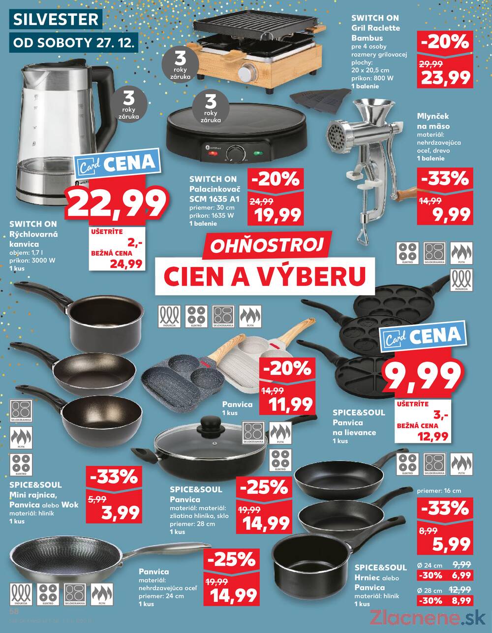 Leták Kaufland - Kaufland 27.12. - 31.12. - Kaufland Bratislava - Bory - strana 58