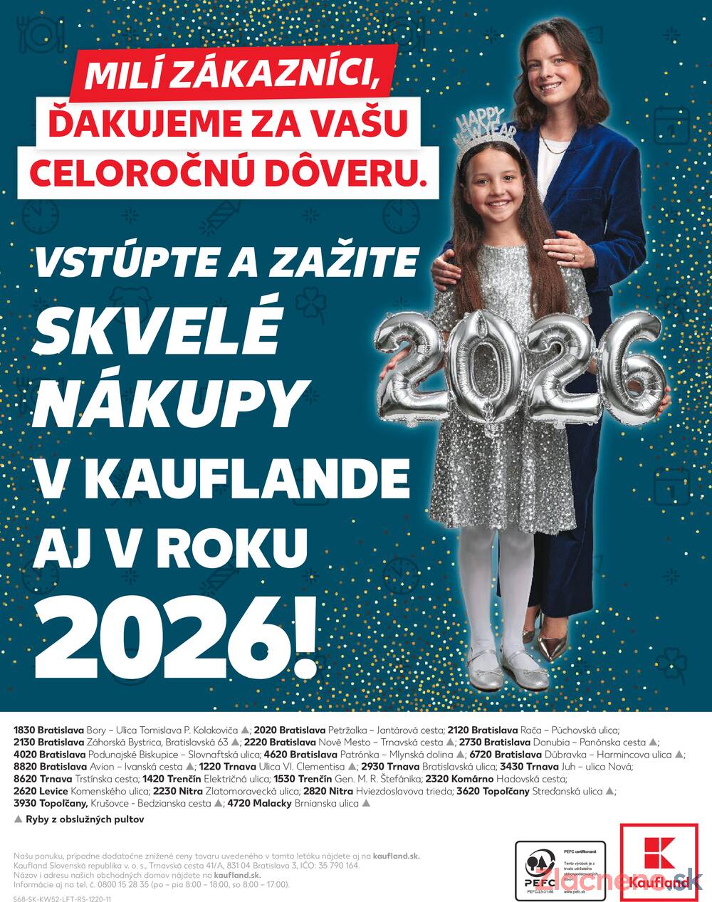 Leták Kaufland - Kaufland 27.12. - 31.12. - Kaufland Bratislava - Podunajské Biskupice - strana 68