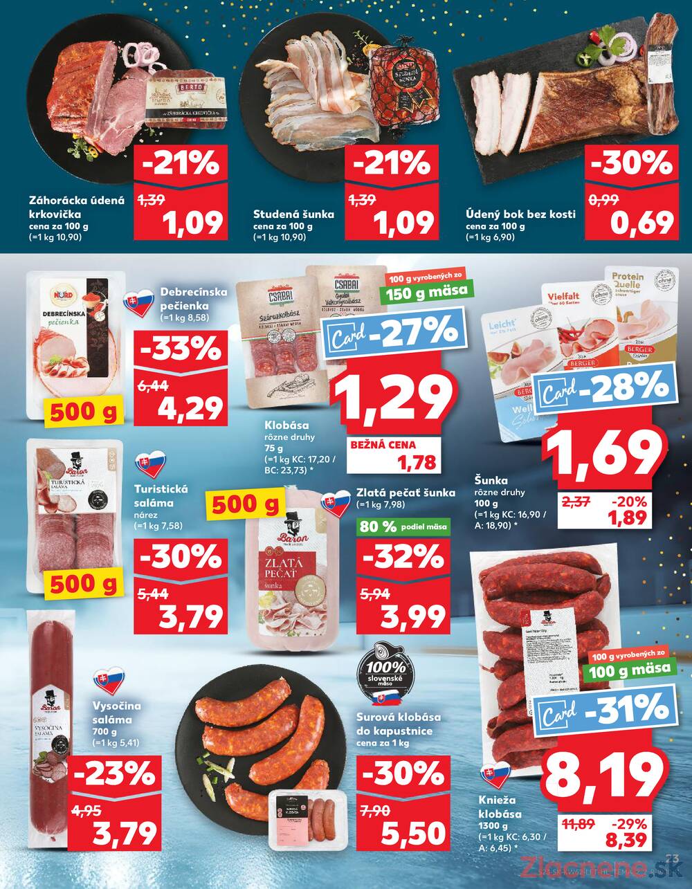 Leták Kaufland - Kaufland 27.12. - 31.12. - Bratislava-Patrónka - strana 23