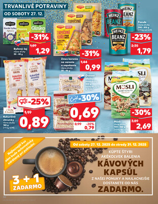 Kaufland 27.12. - 31.12. - Kaufland Trnava