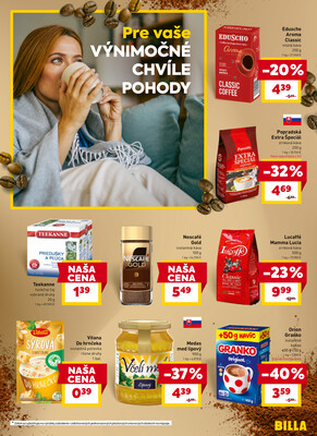 BILLA od 2.1. do 6.1.2026