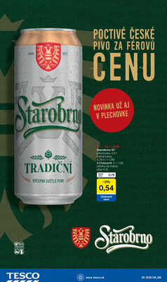 Tesco supermarkety od 2.1. do 6.1.2026